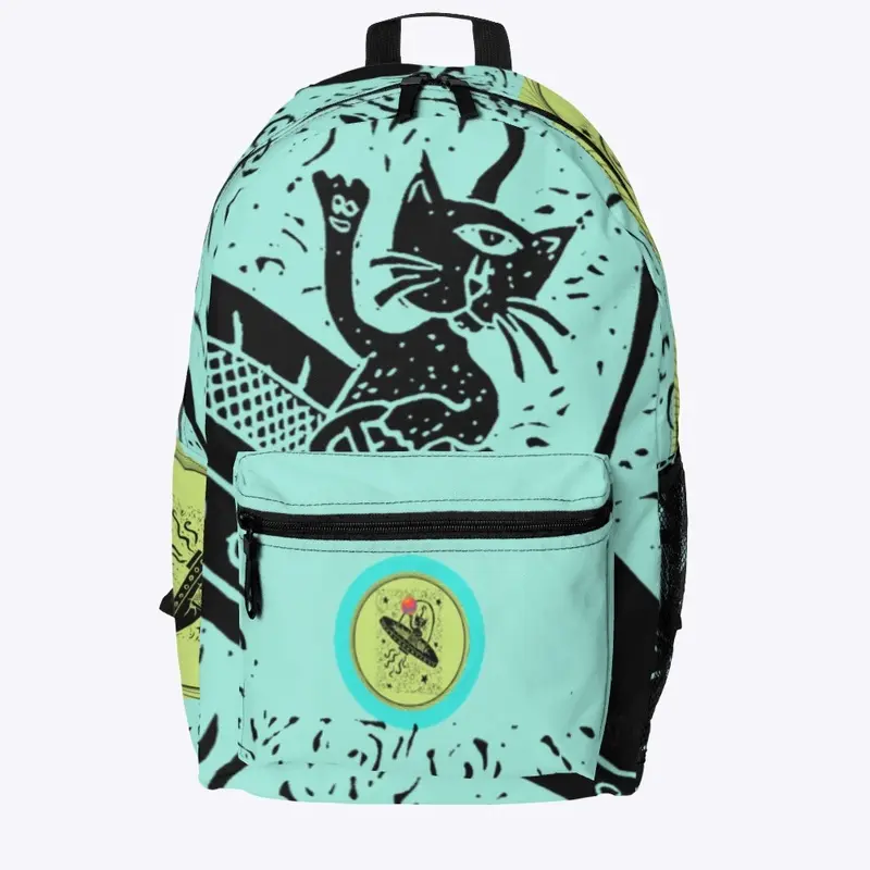 Alien Cat Back Pack